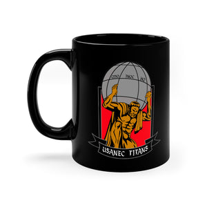 USANEC 1SG - Black Coffee Mug, 11oz
