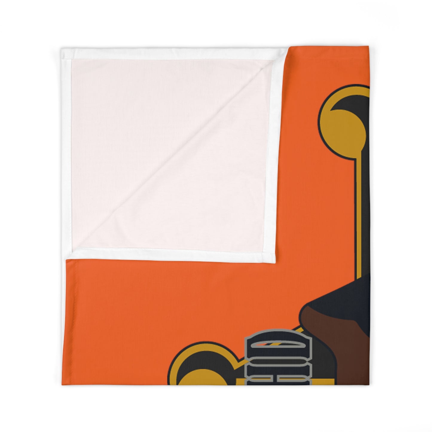 Desperados Orange Baby Swaddle Blanket