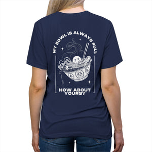 Bowl Full Of Smiles! - Triblend Tee