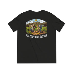 Bitcoin Camping! -  Triblend Tee