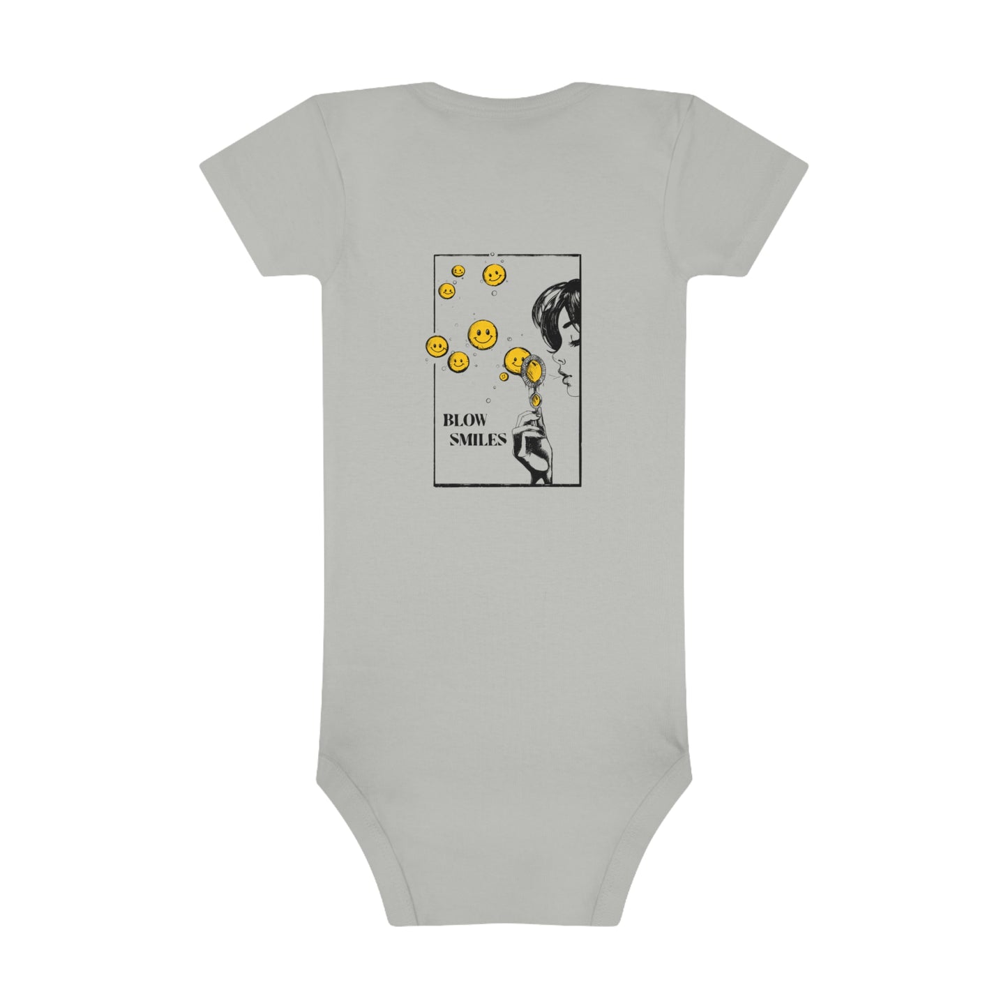 Blow Smiles Baby Short Sleeve Onesie®