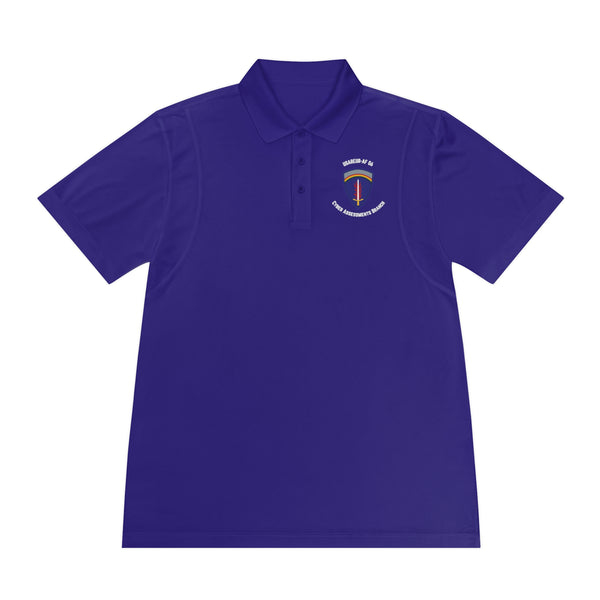 CAB U'R-AF Logo - Men's Sport Polo Shirt
