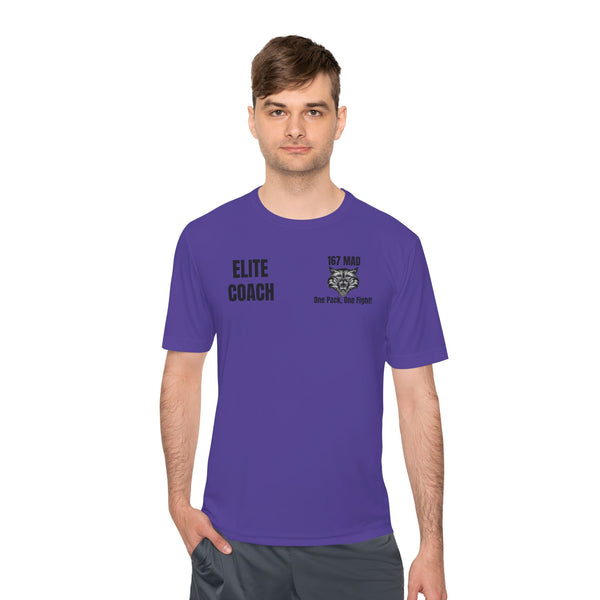 Elite Coach - 167 MAD - Unisex Moisture Wicking Tee