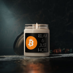 Just HODL Scented Soy Candle, 9oz