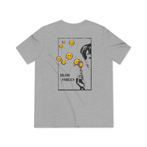 Blow Smiles! -  Triblend Tee
