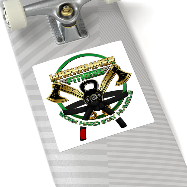 Warhammer Fitness Square Stickers