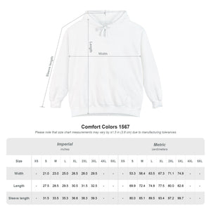 Sow Smiles - Skeleton Back - Unisex Garment-Dyed Hoodie