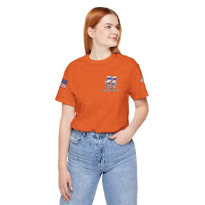 102d SSB - Sleeve with USA/2TSB - Unisex Jersey Short Sleeve Tee