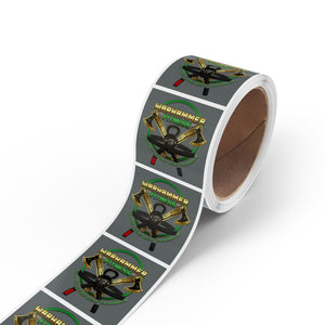 Warhammer Fitness Sticker Labels