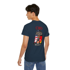 CMO Call Sign - Flag on Sleeve - USANEC-S - Ultra Cotton Tee