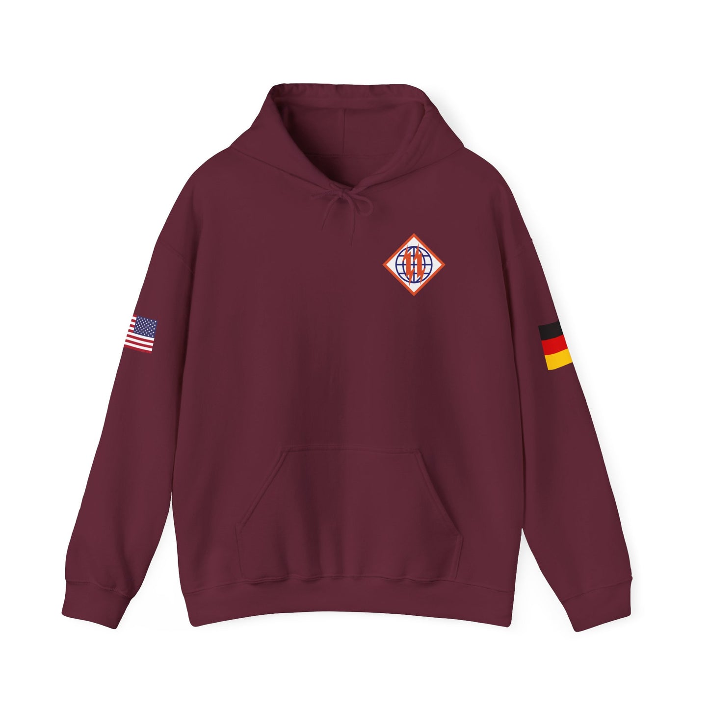 2TSB - Flags on Sleeves - Unisex Heavy Blend™ Hooded SweatshirT