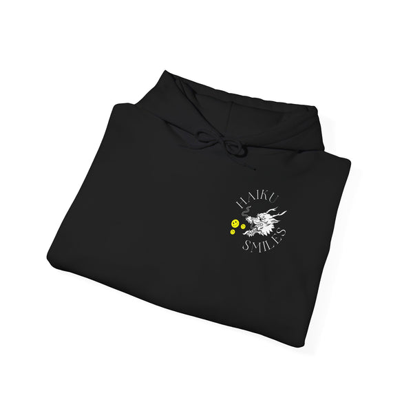 Haiku Smiles -  Unisex Heavy Blend™ Hooded Sweatshirt  - Printed in Germany