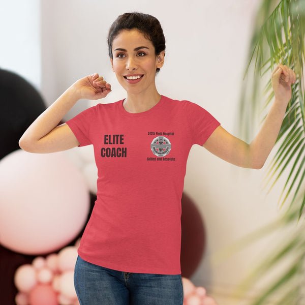 512th Elite Coach Women's Triblend Tee