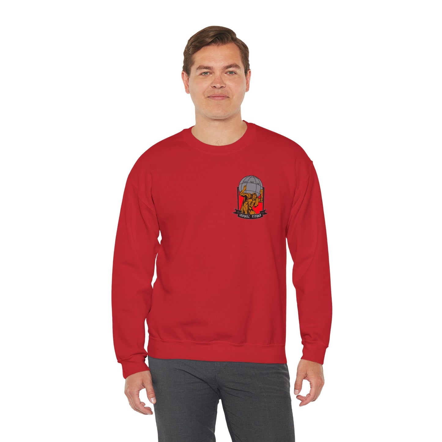 USANEC-S - Unisex Heavy Blend™ Crewneck Sweatshirt