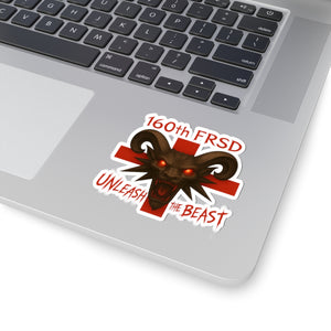 160th Unleash the Beast - Kiss-Cut Stickers