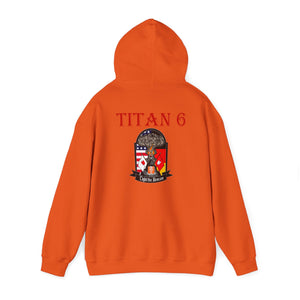 Titan 6 Call Sign - No Flags on Sleeves - USANEC-S - Unisex Heavy Blend™ Hooded Sweatshirt