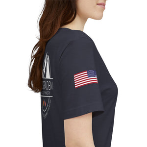 WHM - Flags on Sleeves - Unisex Jersey Short Sleeve Tee