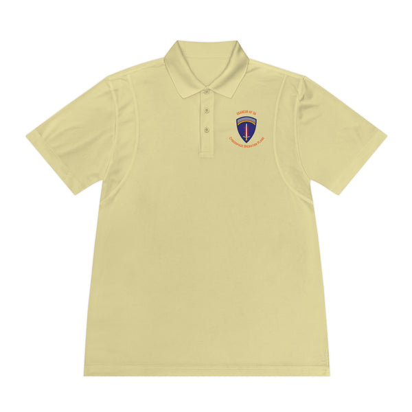 COP U'R-AF - Orange text - Men's Sport Polo Shirt