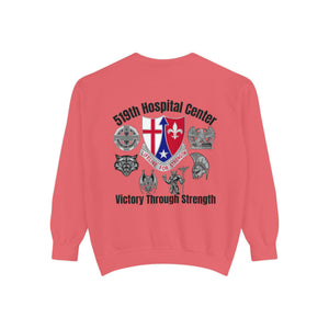 Hospital Center Unisex Garment-Dyed Sweatshirt