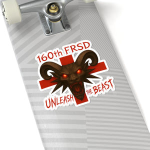160th Unleash the Beast - Kiss-Cut Stickers