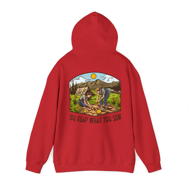 Camping Smiles! - Unisex Heavy Blend™ Hooded Sweatshirt