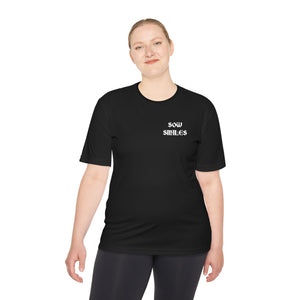 Sow Smiles - FARMER BACK- Moisture Wicking Tee