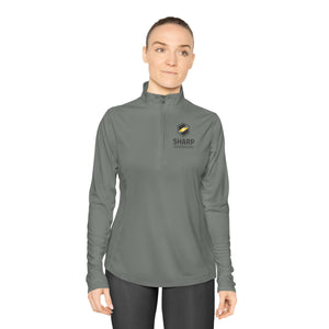 SHARP - Ladies Quarter-Zip Pullover