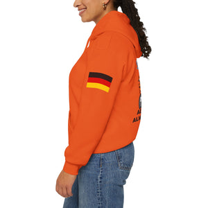 S4 - Option 1 - 102D SSB - Flags on Sleeves - Unisex Heavy Blend™ Hooded Sweatshirt