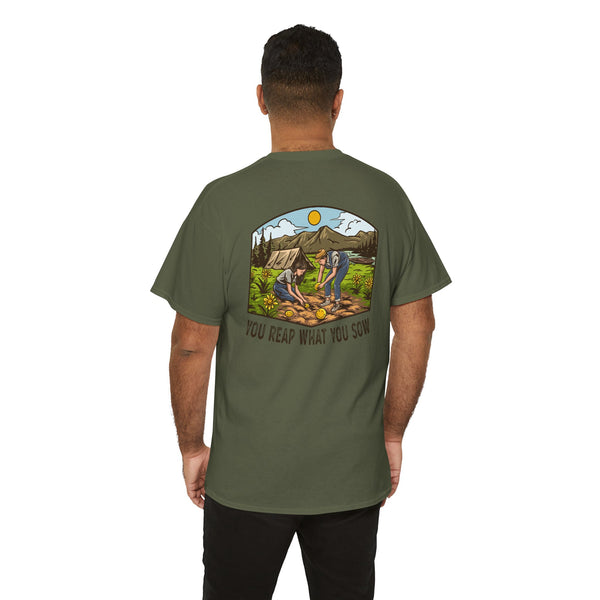 Camping Smiles! - Unisex Heavy Cotton Tee