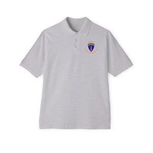 AAB U'R-AF - Orange text - Men's Piqué Polo