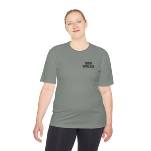 Sow Smiles - SKELETON BACK- Moisture Wicking Tee