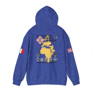 509th SSB - Flags on Sleeves - Unisex Heavy Blend™ Hooded Sweatshirt