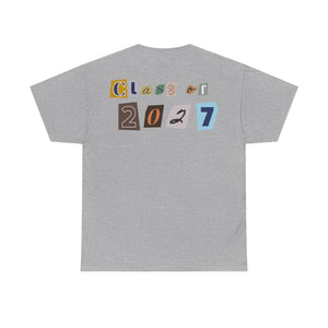 WHS Class of 2027 - Adult Sizes - Unisex Heavy Cotton Tee