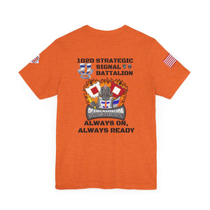 102d SSB - Sleeve with USA/2TSB - Unisex Jersey Short Sleeve Tee