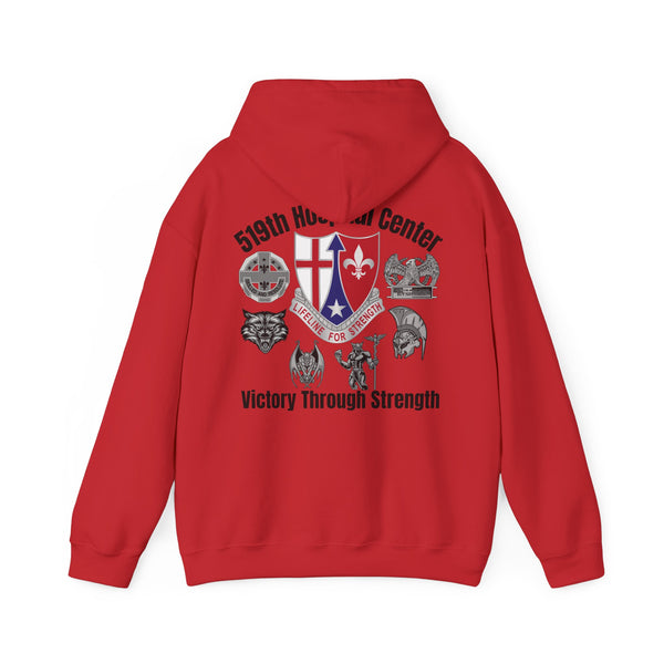 Elite Coach - 512th Field Hospital - Unisex Heavy Blend™ Hooded Sweatshirt