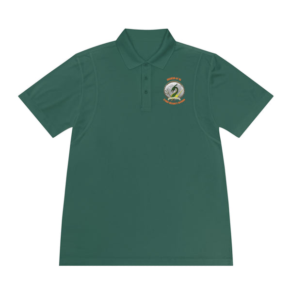 CSD Dragon - Orange text - Men's Sport Polo Shirt