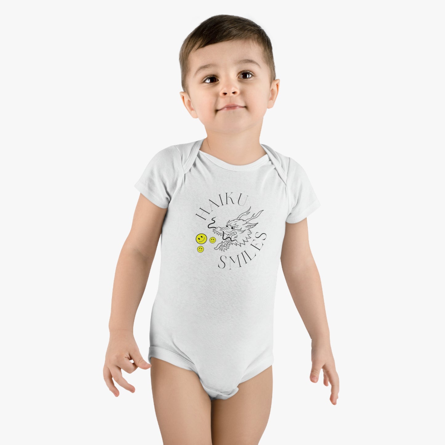 Haiku Smiles Baby Short Sleeve Onesie®