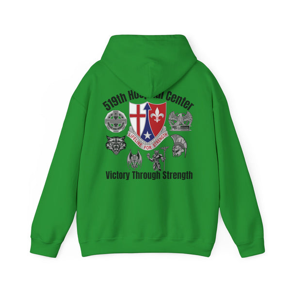 Elite Coach - 512th Field Hospital - Unisex Heavy Blend™ Hooded Sweatshirt