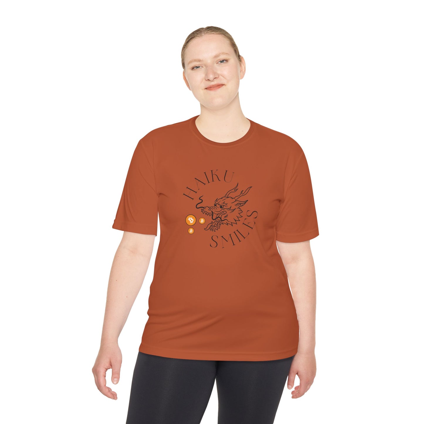 The Strong Breathe Bitcoin - Moisture Wicking Tee