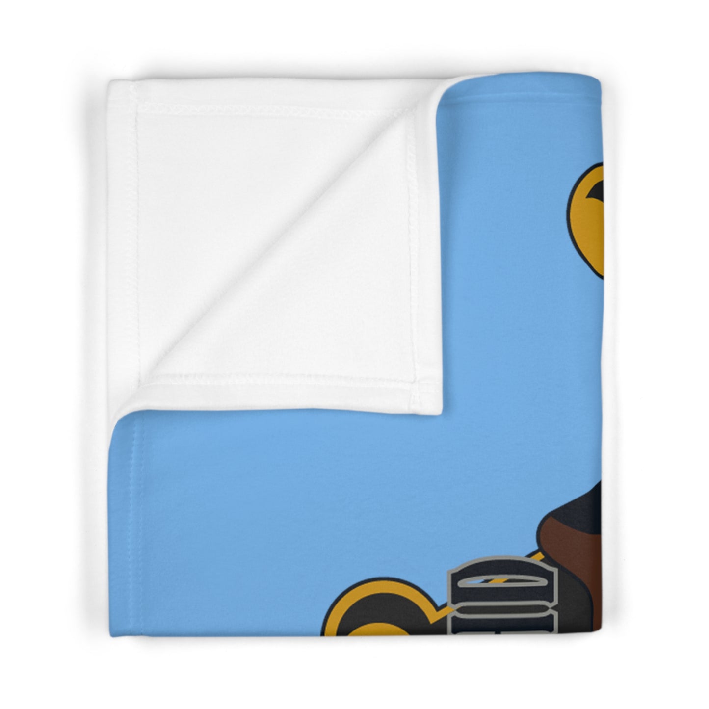 Desperados Soft Fleece Baby Blanket - Light Blue