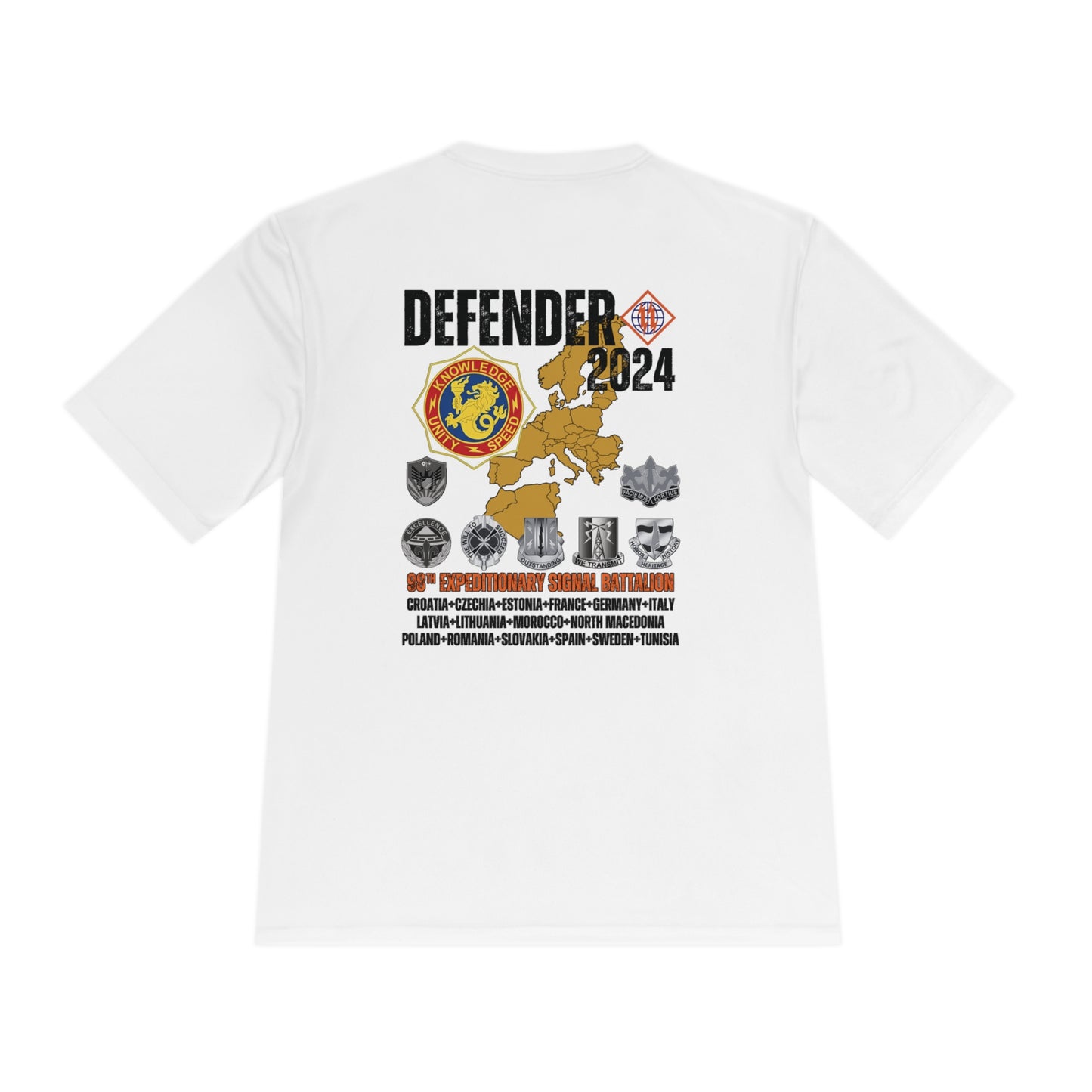 98th ESB - DEFENDER 24 -  Moisture Wicking Tee