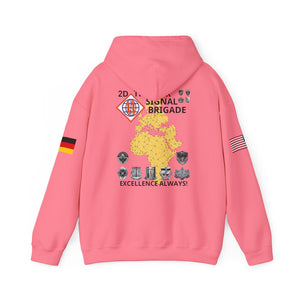 52D SSB - Flags on Sleeves - Unisex Heavy Blend™ Hooded Sweatshirt
