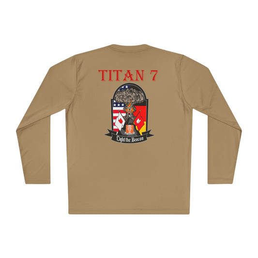 Titan 7 Call Sign - USANEC-S - Unisex Lightweight Long Sleeve Tee