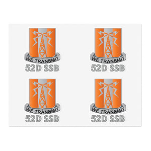 52d SSB - Sticker Sheet Bundle, 10pcs