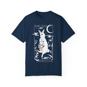 Bitcoin Lucky! - Rabbit - Unisex Garment-Dyed T-shirt