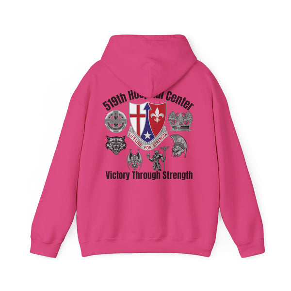 Elite Coach - 512th Field Hospital - Unisex Heavy Blend™ Hooded Sweatshirt