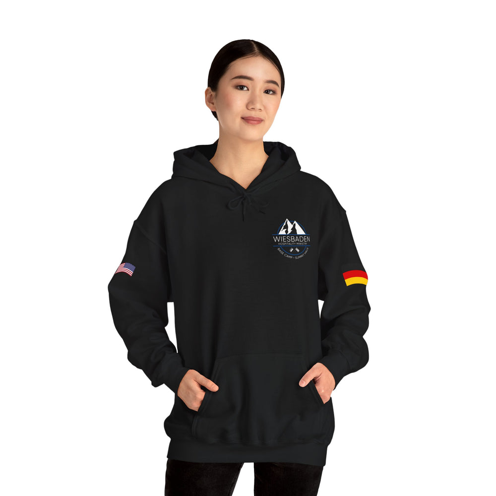 WHM - Flags on Sleeves - Unisex Heavy Blend™ Hooded Sweatshirt