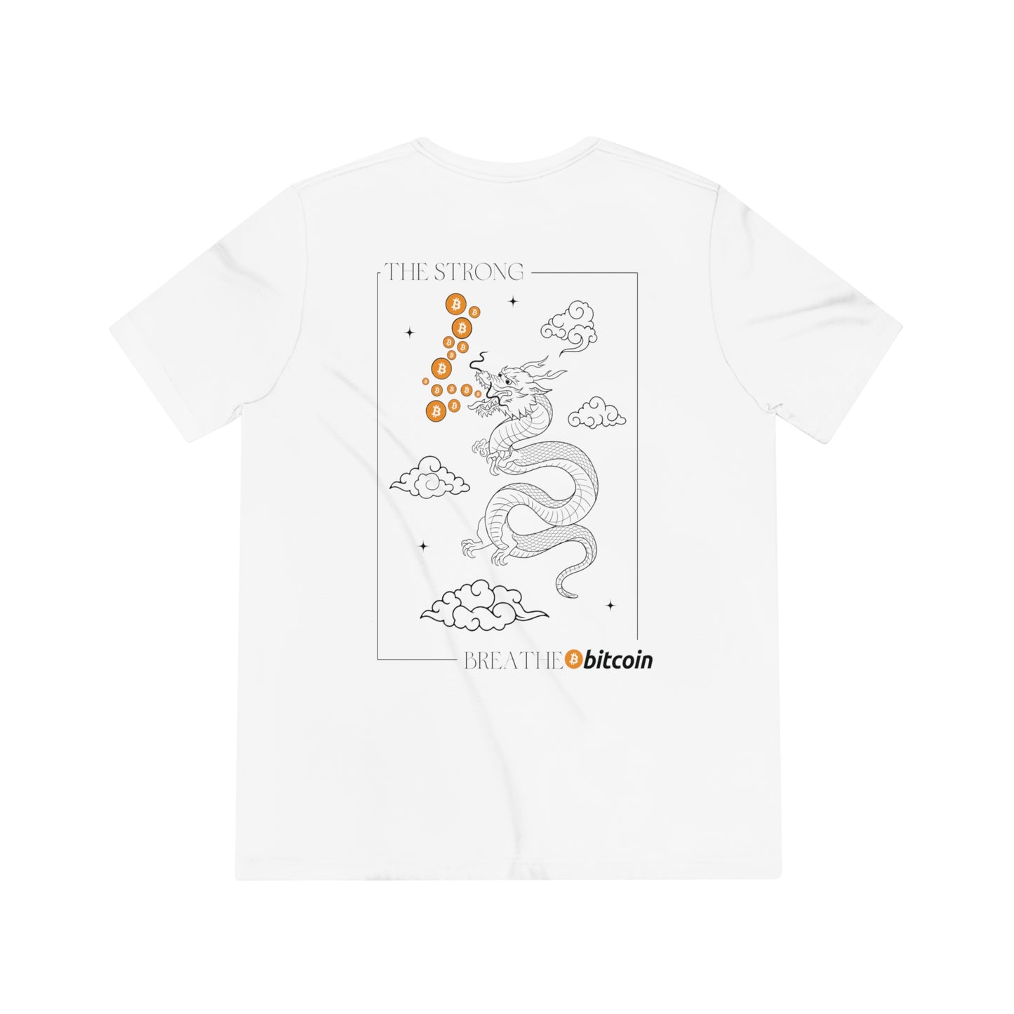 The Strong Breathe Bitcoin! - Triblend Tee