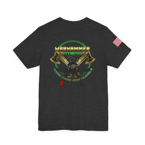 Warhammer - Flag on Sleeves - Unisex Jersey Short Sleeve Tee