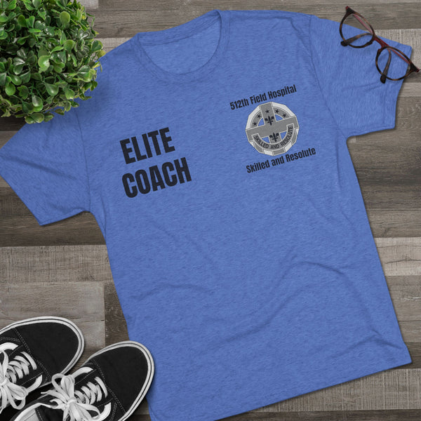 512th Elite Coach Unisex Tri-Blend Crew Tee